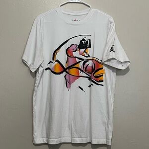 Jordan Brand Michael Jordan Dri Fit White Shirt, L